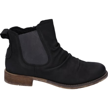 JOSEF SEIBEL Dames Enkellaars Sienna 59 in zwart