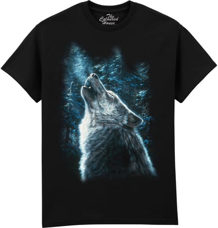 Moonlight Wolf The Coloured House T-shirt M