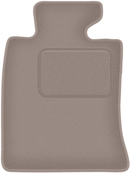 Beige bestuurdersmat voor: Mini Clubman R55 hatchback (2006-)