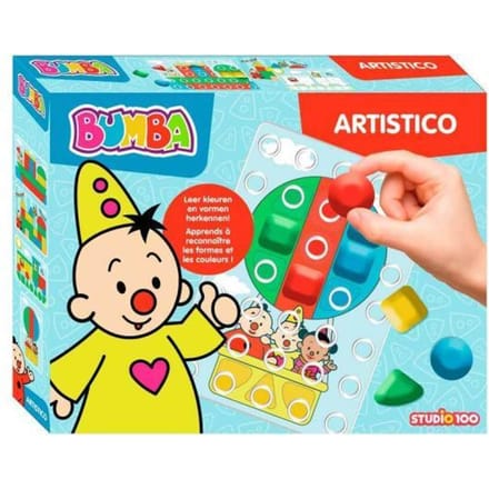 Bumba educatief spel - Artistico - Leer kleuren en vormen herkennen