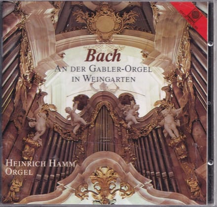 Bach An Der  Gabler-Orgel In Weingar