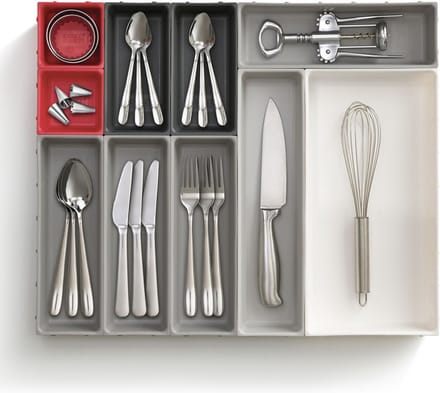 Joseph Joseph Blox Lade Organizer Set - Ladebak - Bestekbak – 10-delig & Klikbaar – Modulair & Antislip