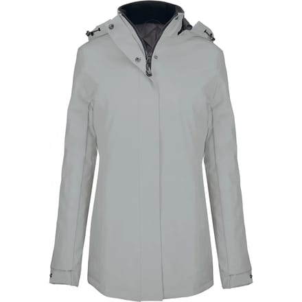 Kariban Damesparka K6108 - Snow Grey - XXL