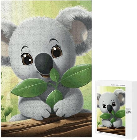 Houten Puzzel - Puzzelstukjes Volwassenen - Ontspanning Thuis - Gladde Afwerking - 1000 Stukjes - Wit