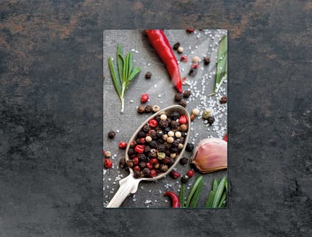 TMK ArtDeko - Snijplank - 35x52 cm - Gehard Glas - Spices Design