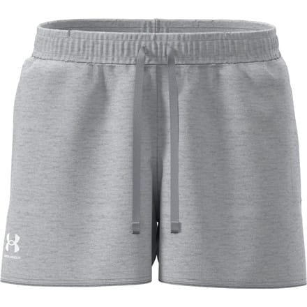 Under Armour UA Rival Terry Short Dames Sportbroek - Grijs