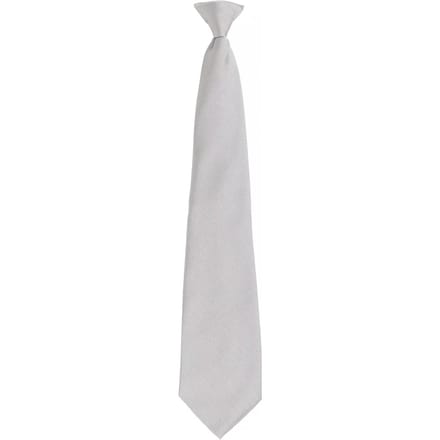 Premier Colours Fashion Clip Tie PR785 - SILVER - One size