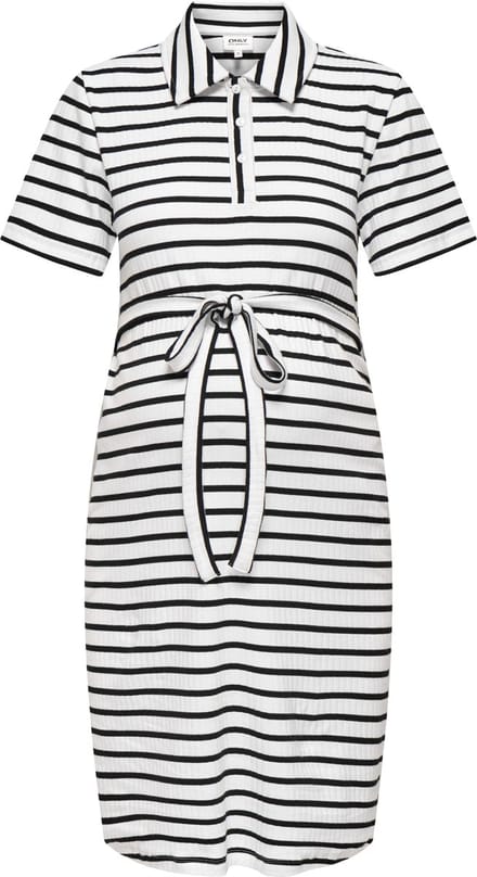 ONLY MATERNITY Polo shirt jurk OLMLIXA Korte jurk