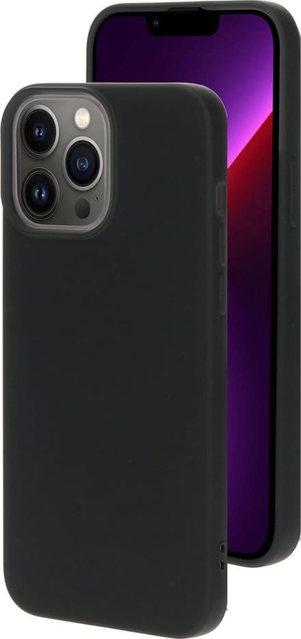 Mobiparts hoesje geschikt voor de Apple iPhone 13 Pro Max - Siliconen - Zwart