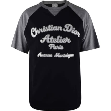 Dior CD Atelier T-shirt Zwart