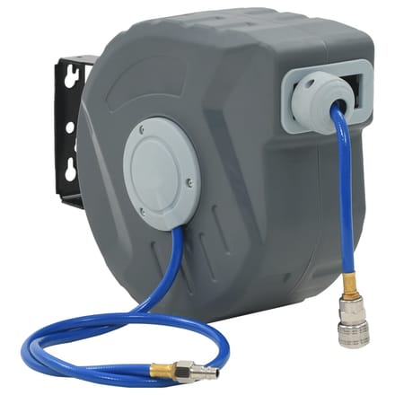 vidaXL Automatische luchthaspel 3/8" 12 m