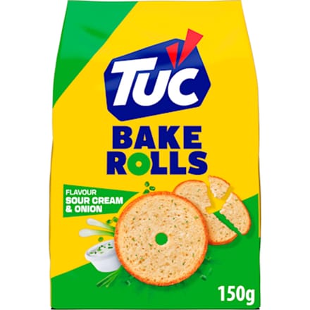 TUC Bake Rolls Sour Cream & Onion