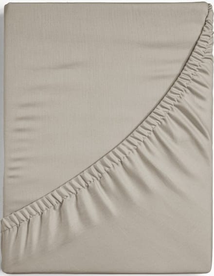 Egyptisch Percale Katoen - Split Topper Hoeslaken - Zand - 200x210 cm - Dreamers Den