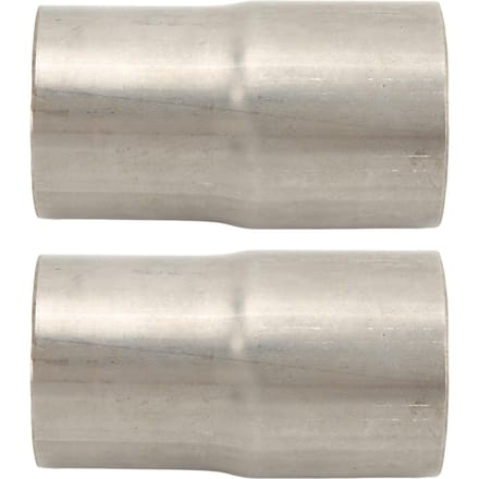 2 inch BINNENDIAMETER naar 2,1 inch BUITENDIAMETER Uitlaatpijp op Pijp Koppeling Staallegering Universeel voor Uitlaatsysteem gray