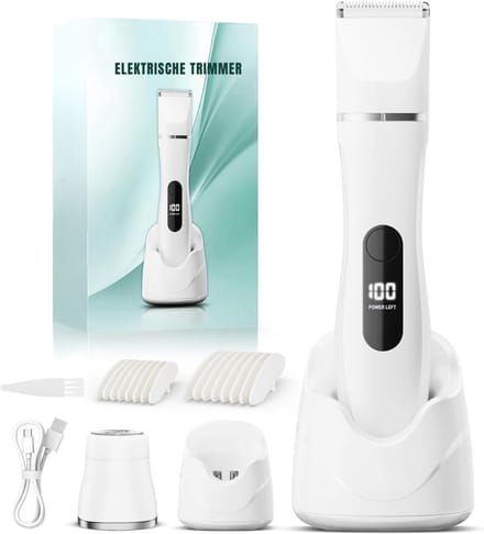 SCH® Bikinitrimmer - Trimmer - Wit - 17cm x 4cm x 4cm