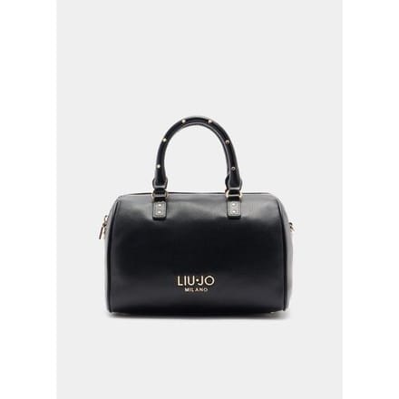 LIU JO handtas schoudertas Evrim ECS Satchel Bag Nero zwart