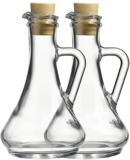 Paşabahçe Olivia Olie- en azijnfles - 2 stuks - 260 ml - 29 cm
