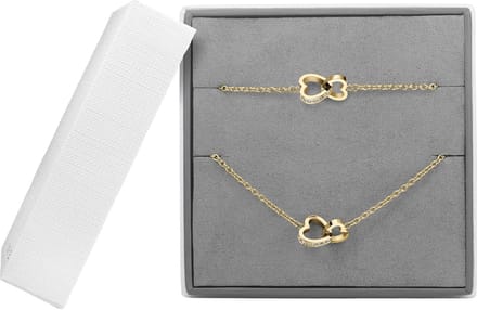 Bering - 447-659-Silver - Sieradenset - Dames - Heart - 45 cm