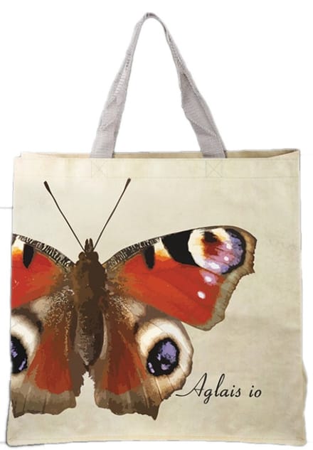 Esschert Design Shopper Vlinder 40 Cm Pp/polyester Beige