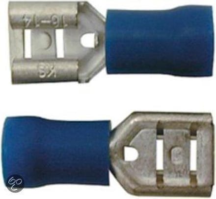 Skandia Vlakstekerhulzen Blauw - 50 st