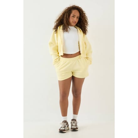 Dames Dsgn Studio Losse Sweat Short | Boter | Maat: Medium