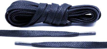 The Kicks Don® Wax Veters Plat 8mm - 140 cm - Donkerblauw
