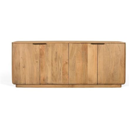 Giner y colomer Dressoir van mangohout, rustieke moderne stijl - 70x175x45