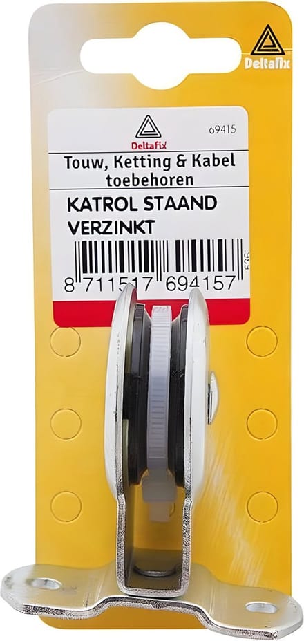 Katrol staand Verzinkt