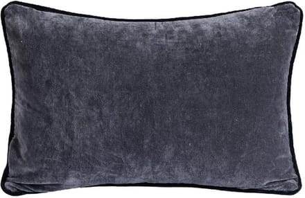 PTMD Sierkussen Nasim - 60x40x10 cm - Katoen - Grijs