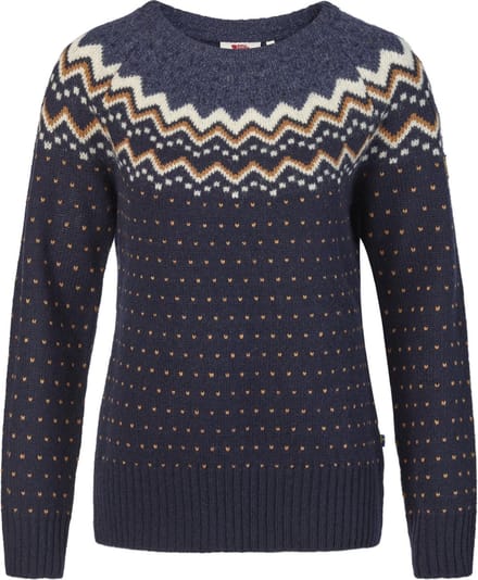 Fjallraven Övik Knit Sweater W Dames Outdoortrui - Maat S