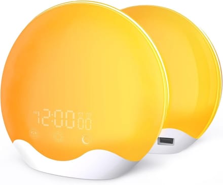 VH Supplies® Wake Up Light - Nachtlamp - Slaaphulp - Wit