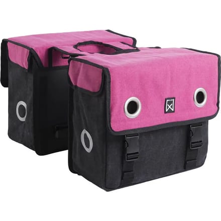 Dubbele bagagedrager tas Willex Canvas