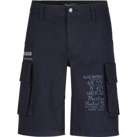 Babista herren Bermuda - 48 - donkerblauw - Plus Size