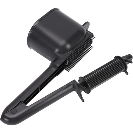 Brosse Applicateur Roller Automatique pour Coloration Cheveux avec Manche Ergonomique Noir black