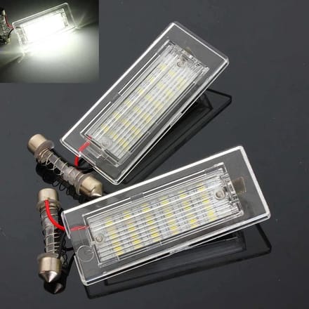 2x Ultra-Witte LED Kentekenplaatverlichting voor SUV (1999-2010 Modellen)