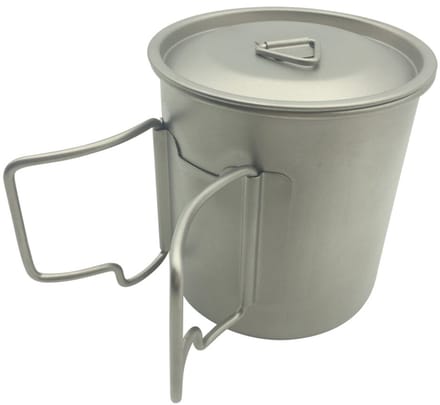 EOE - Eifel Outdoor Equipment - Olivin 400 - Titanium outdoor drinkbeker