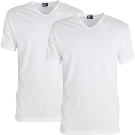 Alan Red Heren ondershirt vermont extra lang t-shirt v-hals 2-pack -