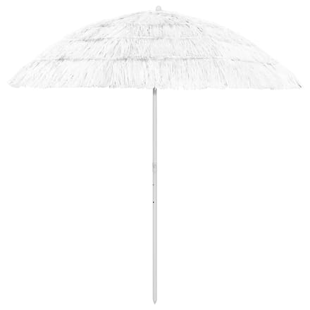 vidaXL - Strandparasol - Hawaï - 240 - cm - wit