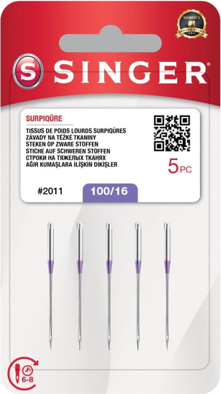 Singer Topstitch 2011 100 (5 stuks) Naalden