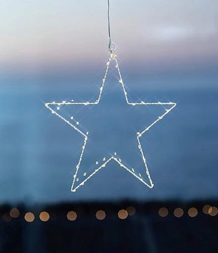 Sirius Home Liva Licht Kerstster - 40 LED Wit
