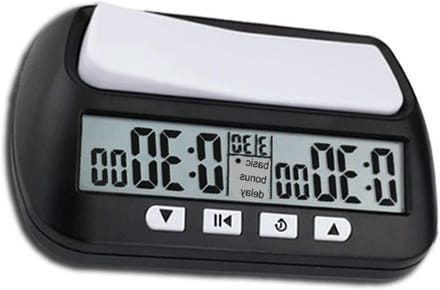 Digitale Schaakklok met Geluidssignaalfunctie - Professionele Timer voor Schaakspel en Wedstrijden