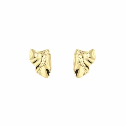 Bijoutheek Oorknoppen Plectrum Geslagen Goud