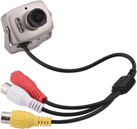 Mini Beveiligingscamera - Verborgen Camera - Objecten Monitoren - Ingebouwde Microfoon - 36x28x36mm - Zwart