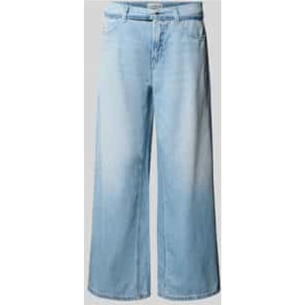 regular fit loose fit jeans van puur katoen model 'PALAZZO'