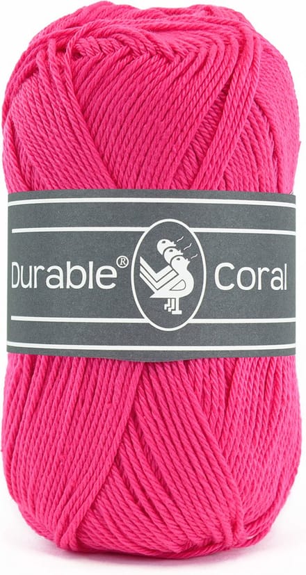 Durable Coral - 236 fuchsia - Gemerceriseerd Katoen Garen