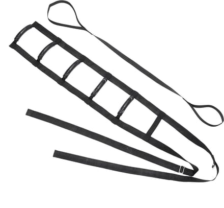 Bed Ladder Riem - Hulp Ladder - Mobiliteit Verbeteren - Verstelbare Lengte - 200 cm - Zwart