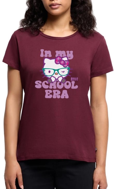 Hello Kitty Met Bril In My School Era Premium T Shirt Dames