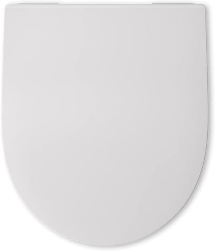 Toiletbril Wit met SoftClose en Afneembaar Scharnier - Slanke Zitting