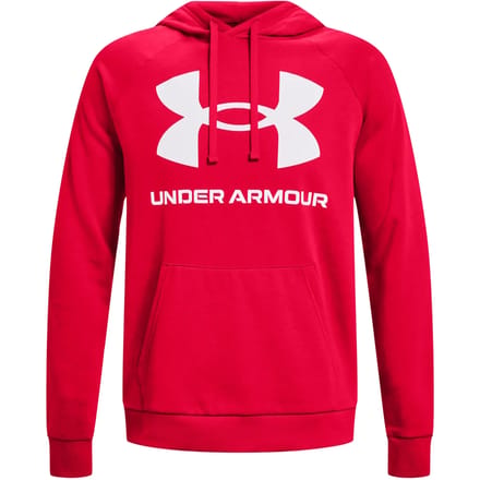 Men’s Hoodie Under Armour Rival Big Logo Red