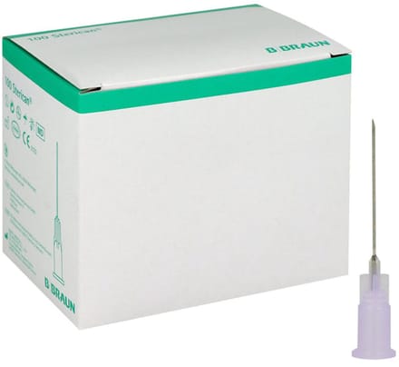 Sterican® injectienaalden, 24G x 1” (0,55 x 25mm) Violet – 100 stuks